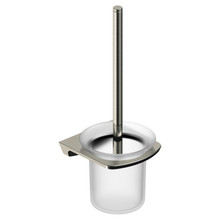 RAK Ceramics Petit Square Brushed Toilet Brush Holder, alternate view 2