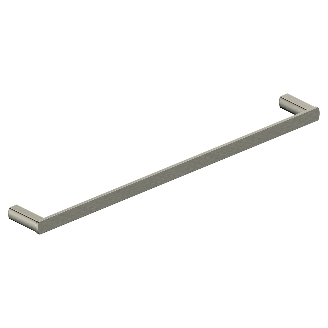 Rak Ceramics Nickel Petit Square Brushed Towel Rail | | Stainless Steel + Zinc Alloy | 600Mm