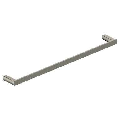 Rak Ceramics Nickel Petit Square Brushed Towel Rail | | Stainless Steel + Zinc Alloy | 600Mm