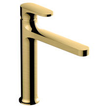 RAK Ceramics Portofino Brushed Mid Height Basin Mixer Tap, alternate view 2