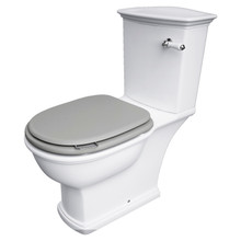RAK Ceramics Washington Wood Soft Close Toilet Seat and Cover, alternate view 2