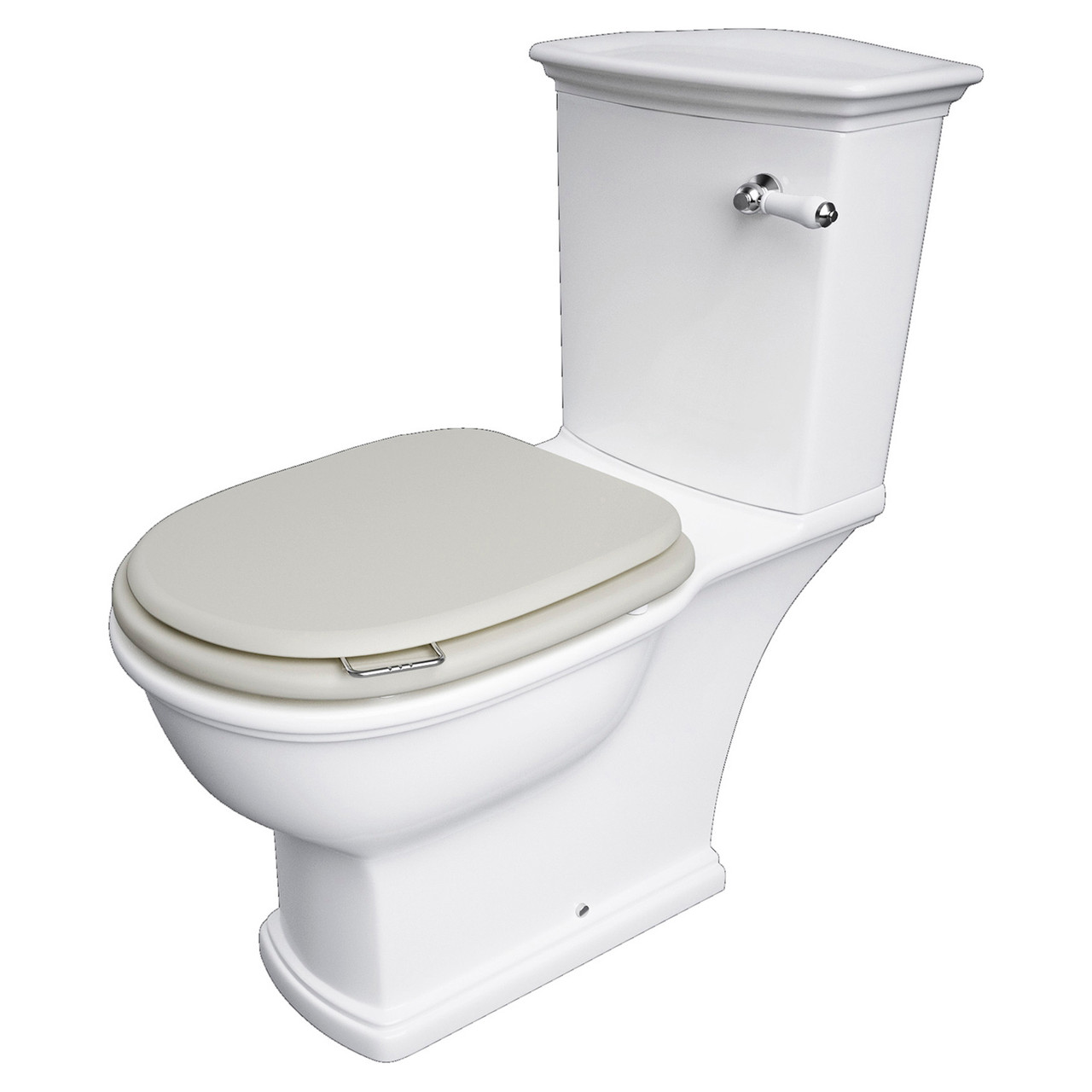 RAK Ceramics Washington Wood Soft Close Toilet Seat and Cover