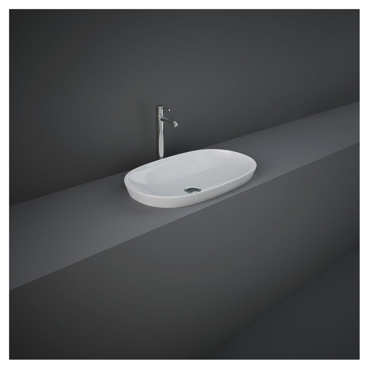 RAK Ceramics Variant Oval Drop In Basin