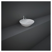 RAK Ceramics Variant Round Counter Top Basin with 1 Tap Hole, alternate view 2