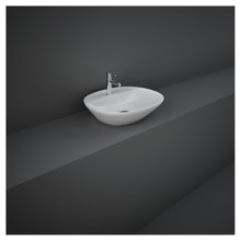 RAK Ceramics Variant Oval Counter Top Basin with 1 Tap Hole, alternate view 2
