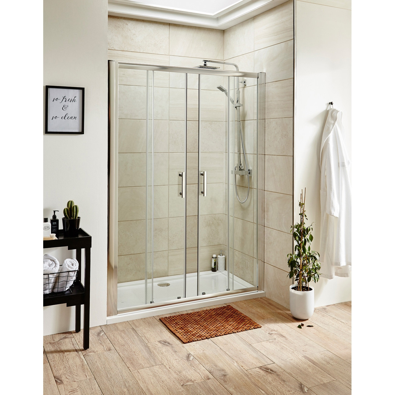 Hudson Reed Pacific Double Sliding Shower Door
