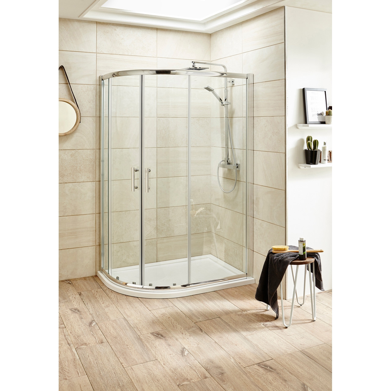 Hudson Reed Pacific Offset Quadrant Shower Enclosure