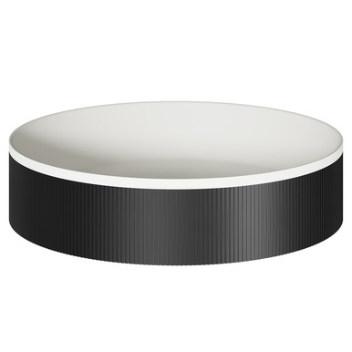 Wholesale Domestic Matt Black Helix Round Countertop Basin | | Ceramic | 360Mm X 360Mm