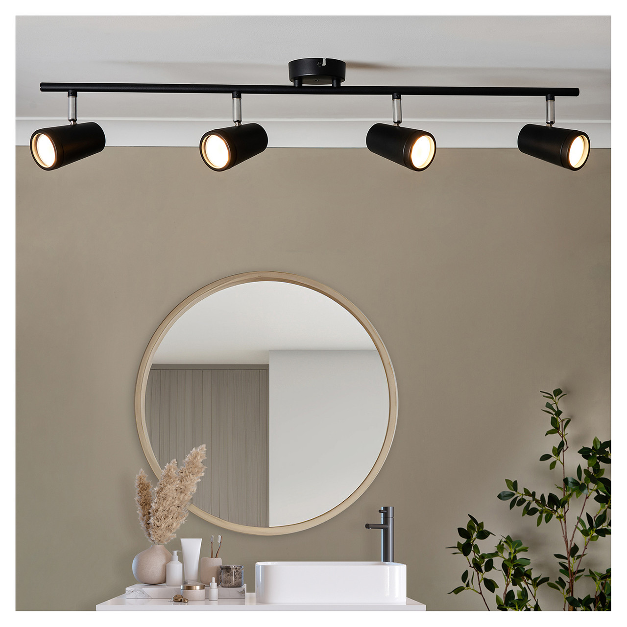 Forum Spa Freya Matt Bathroom Ceiling Spotlight Bar