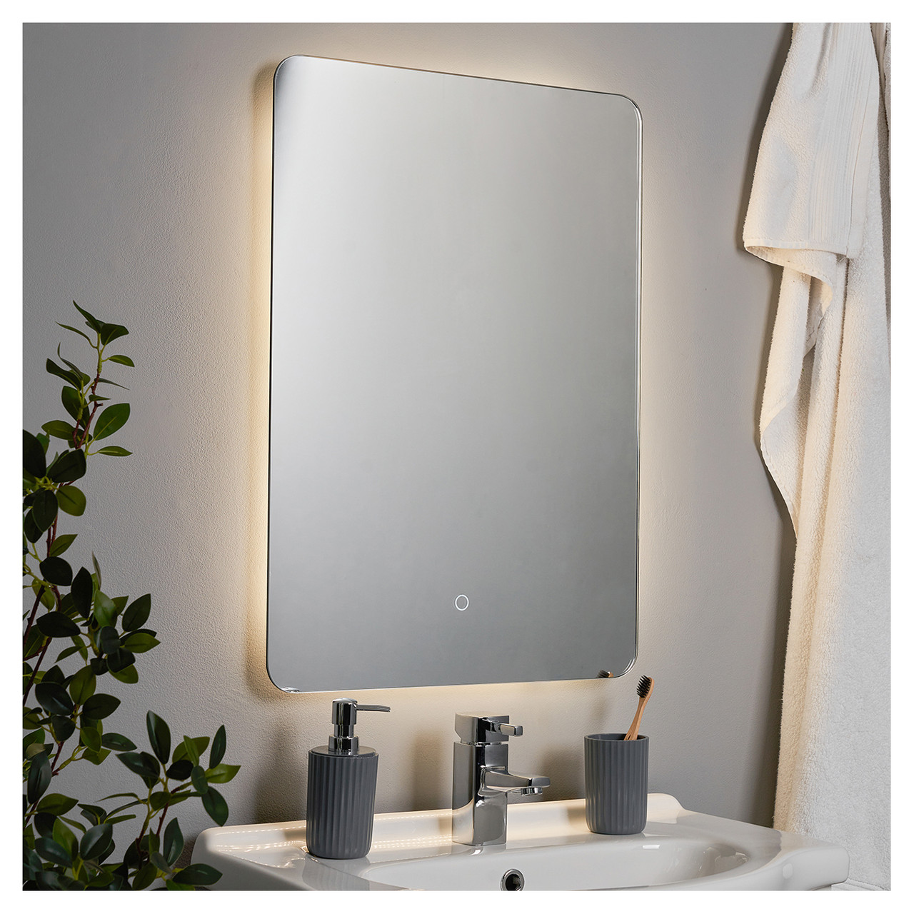 Forum Spa Mar LED Mirror with Demist