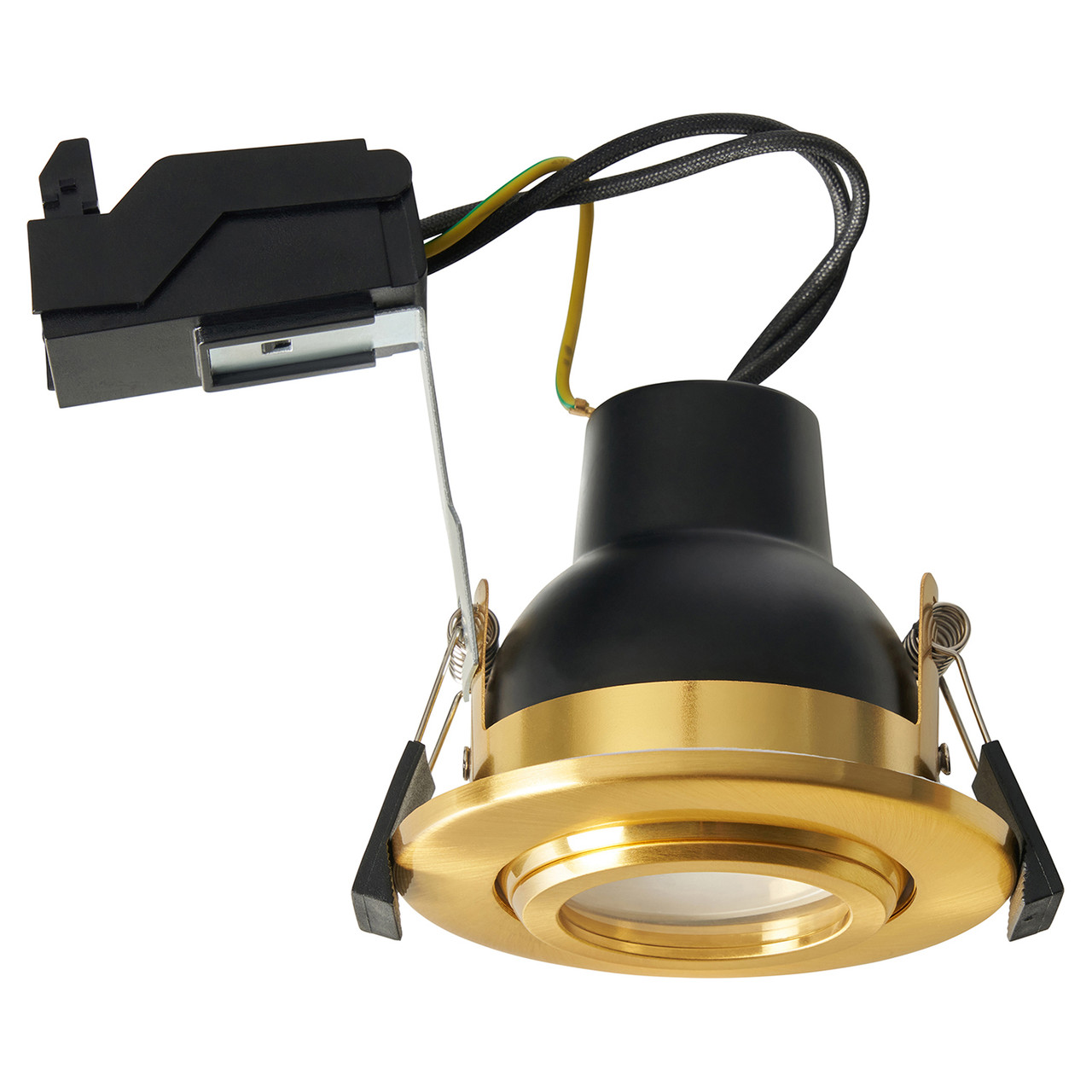 Forum Spa Eros Satin IP65 GU10 Fire Rated Tilt Downlight