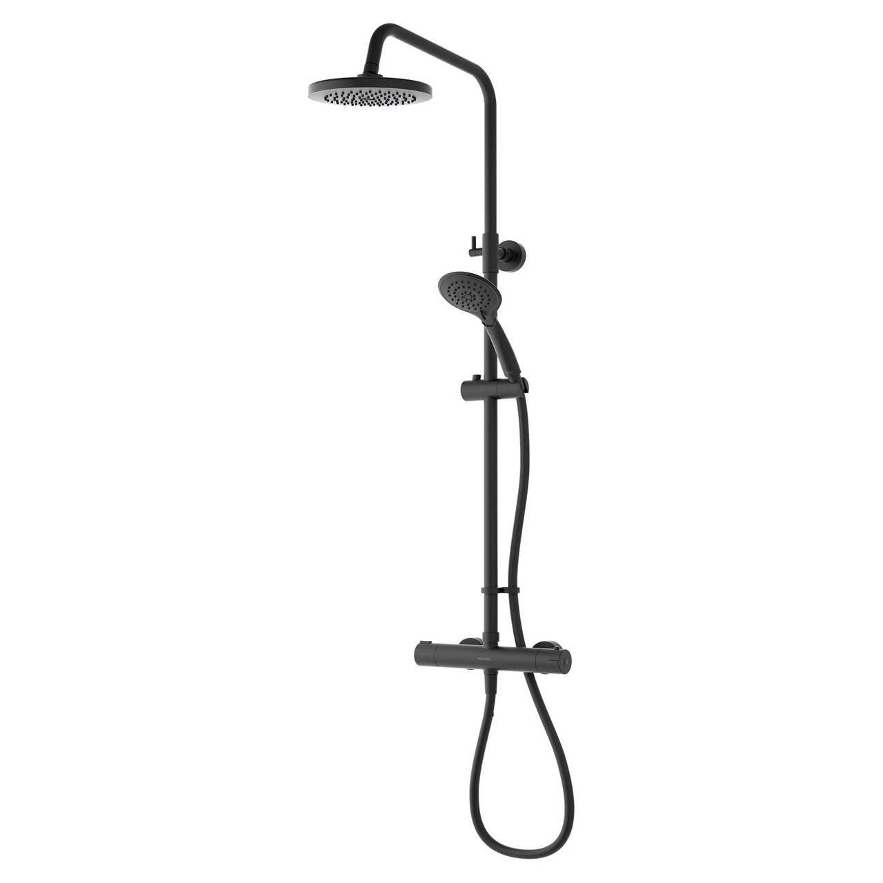 Aqualisa AQ Round Shower Column (Including Fixing Kit) High Pressure
