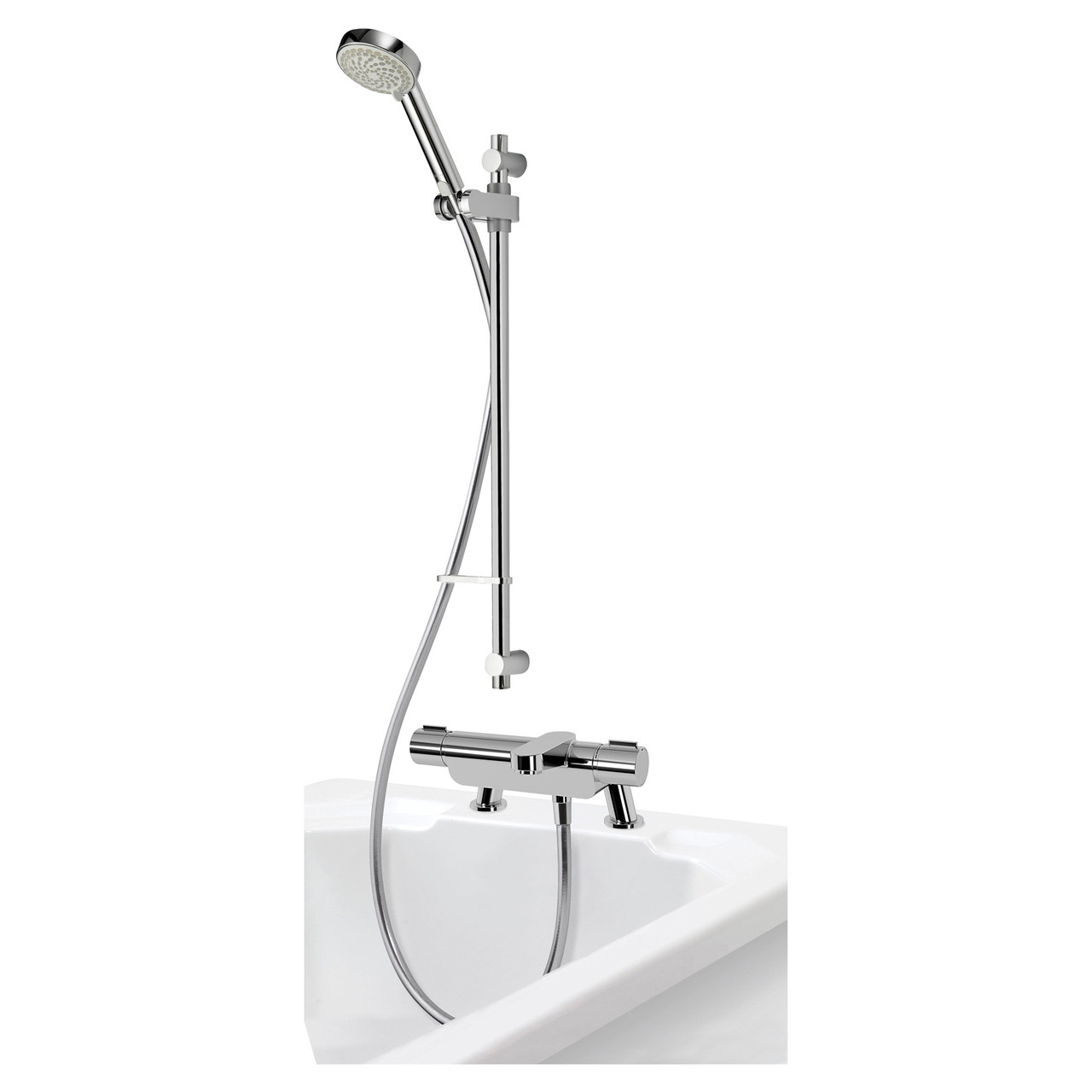 Aqualisa Midas 220 Gloss Bath Shower Mixer