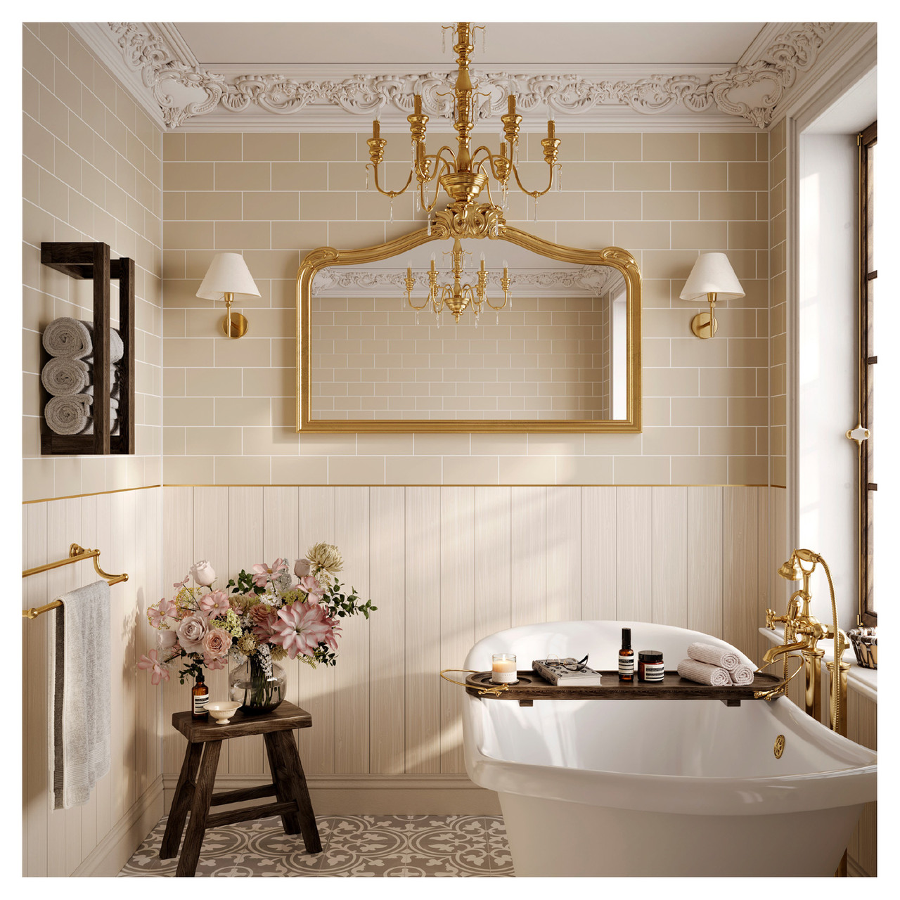 Multipanel Naturepanel Shiplap Bathroom Wall Panel