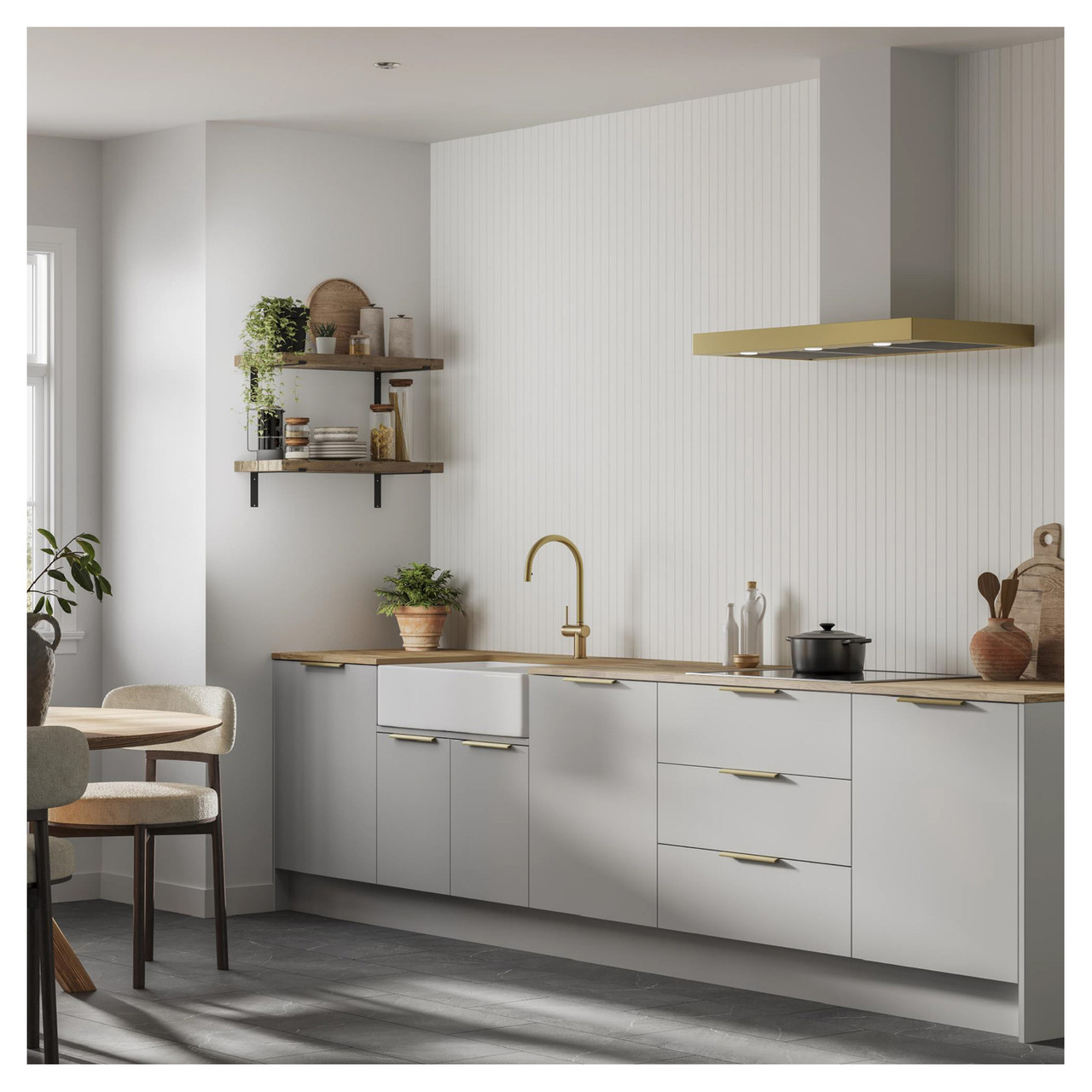 Multipanel Naturepanel Hydro-Lock Tongue & Groove Bathroom Wall Panel