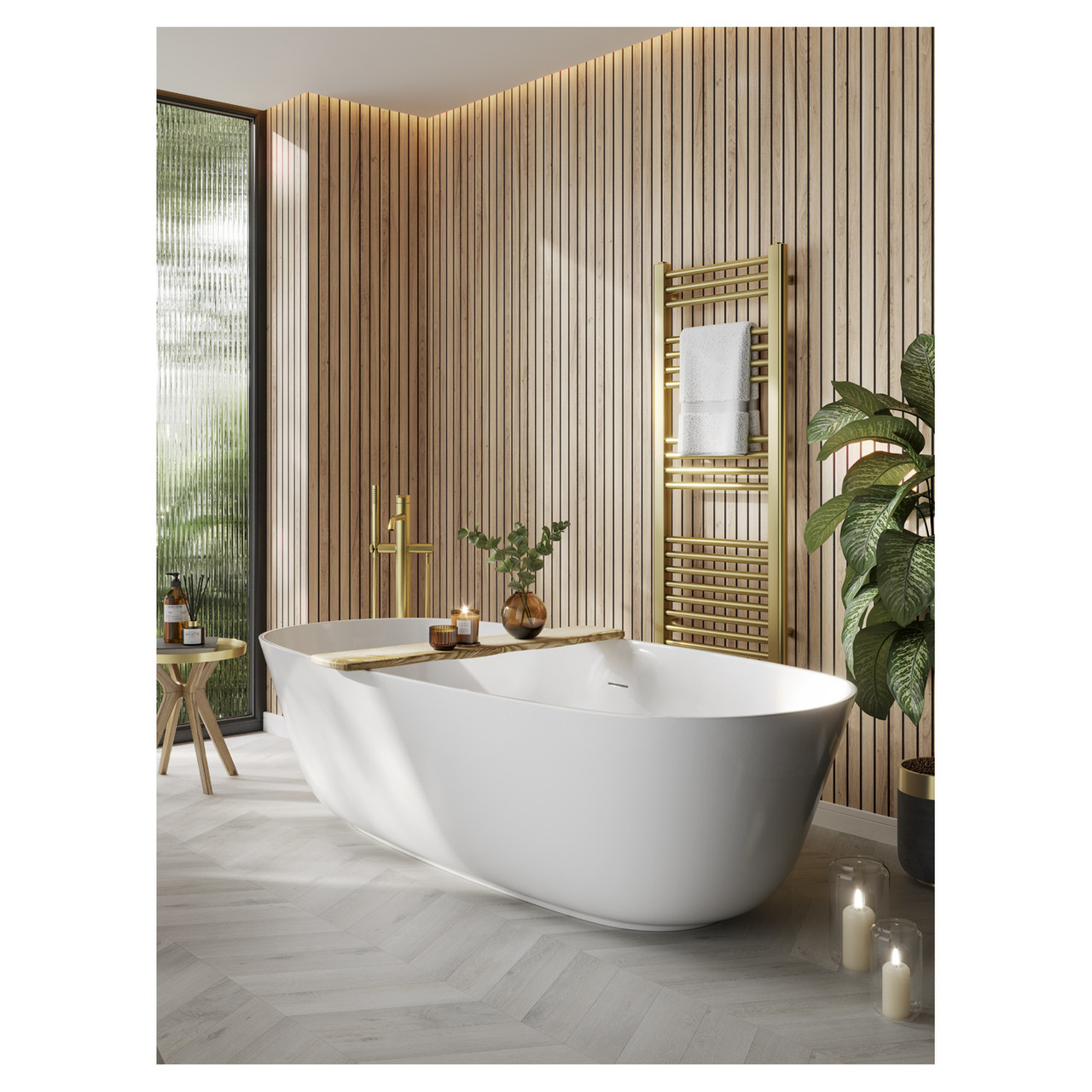 Multipanel Naturepanel Hydro-Lock Tongue & Groove Bathroom Wall Panel