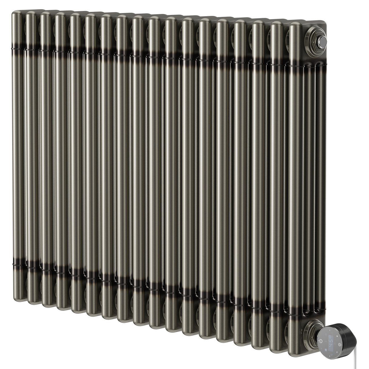 Colosseum Horizontal Wifi Thermostatic Electric Triple Column Radiator