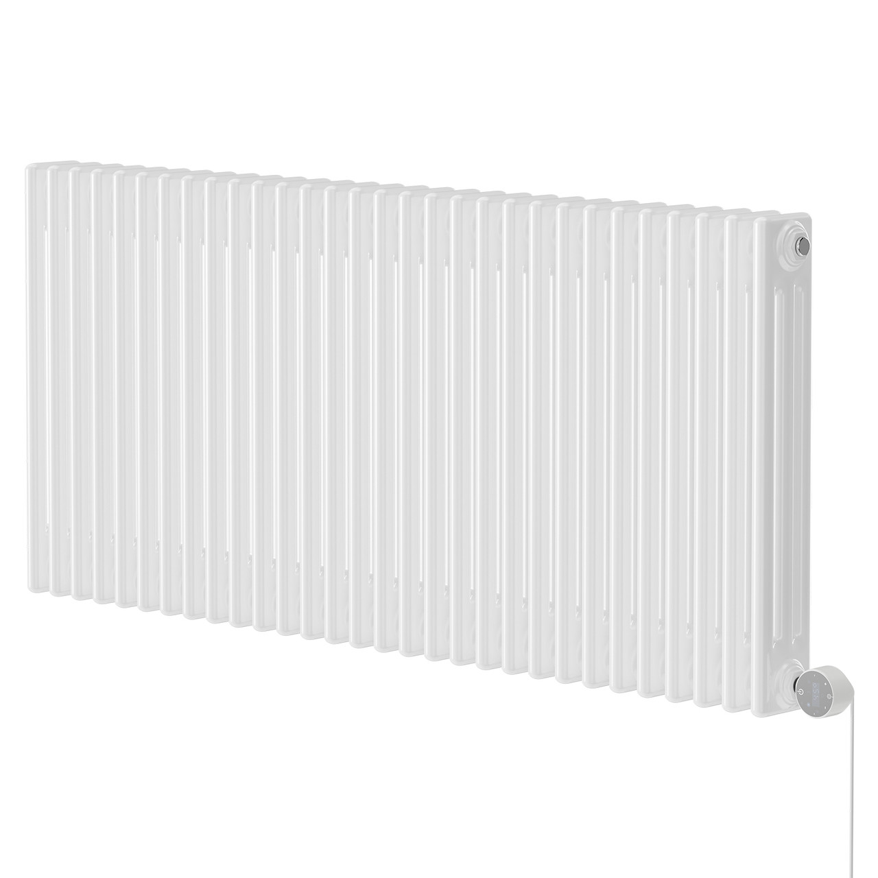 Colosseum Horizontal Wifi Thermostatic Electric Triple Column Radiator