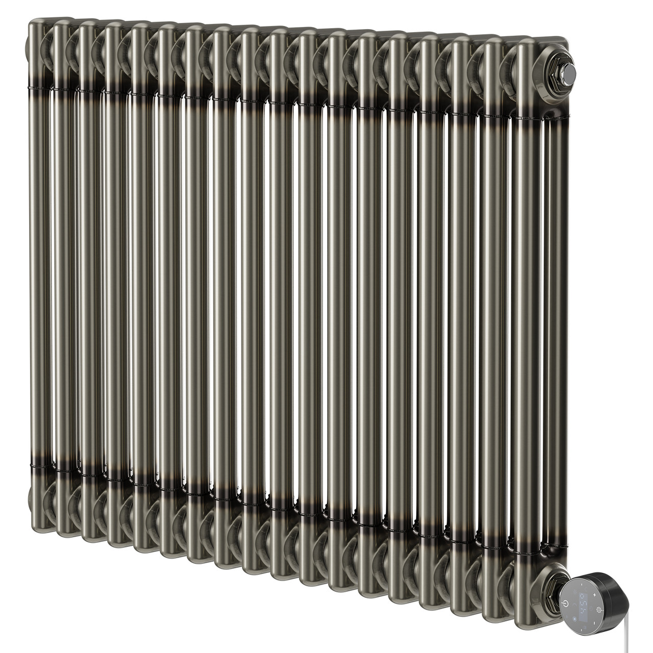 Colosseum Horizontal Wifi Thermostatic Electric Double Column Radiator