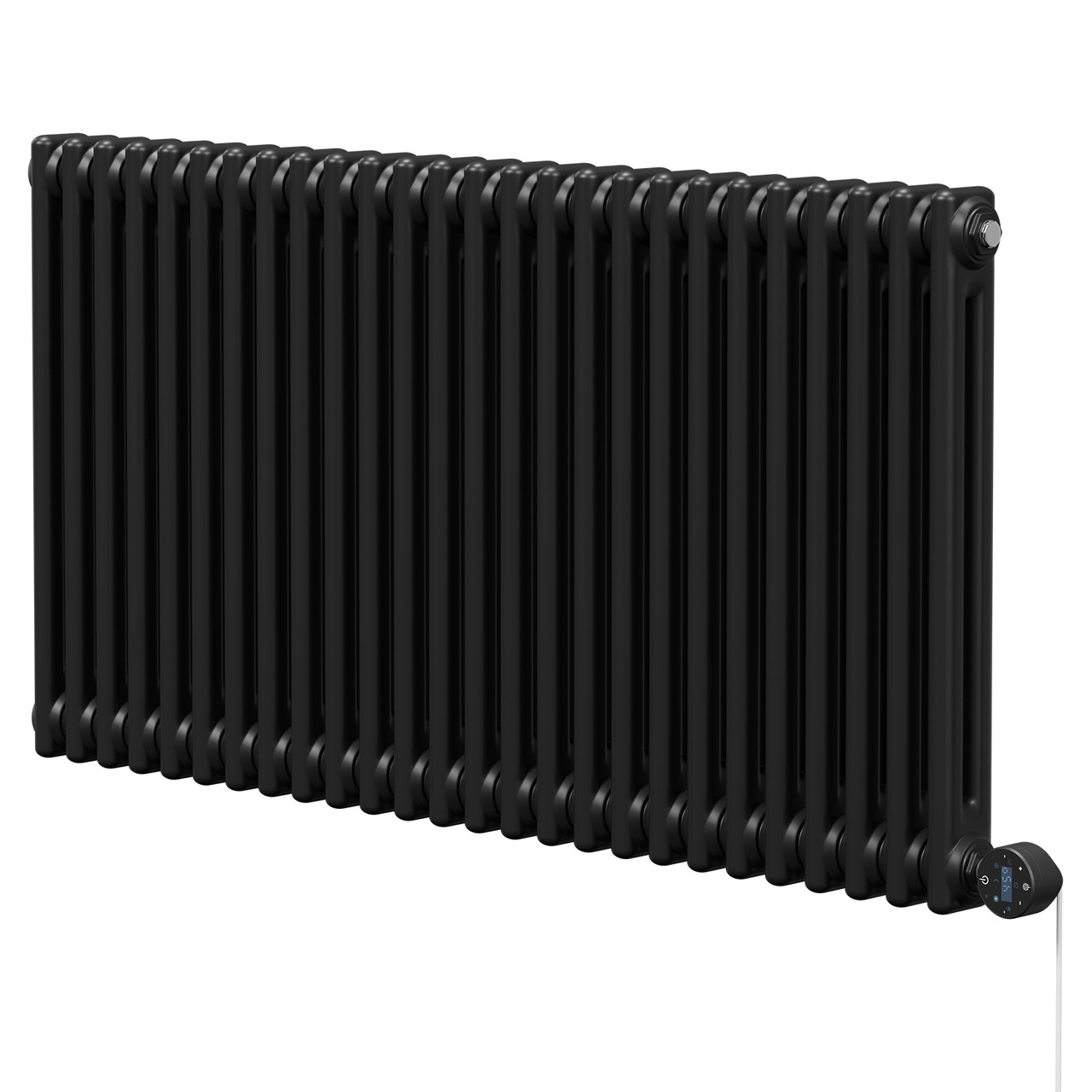 Colosseum Colore Horizontal Wifi Thermostatic Electric Double Column Radiator