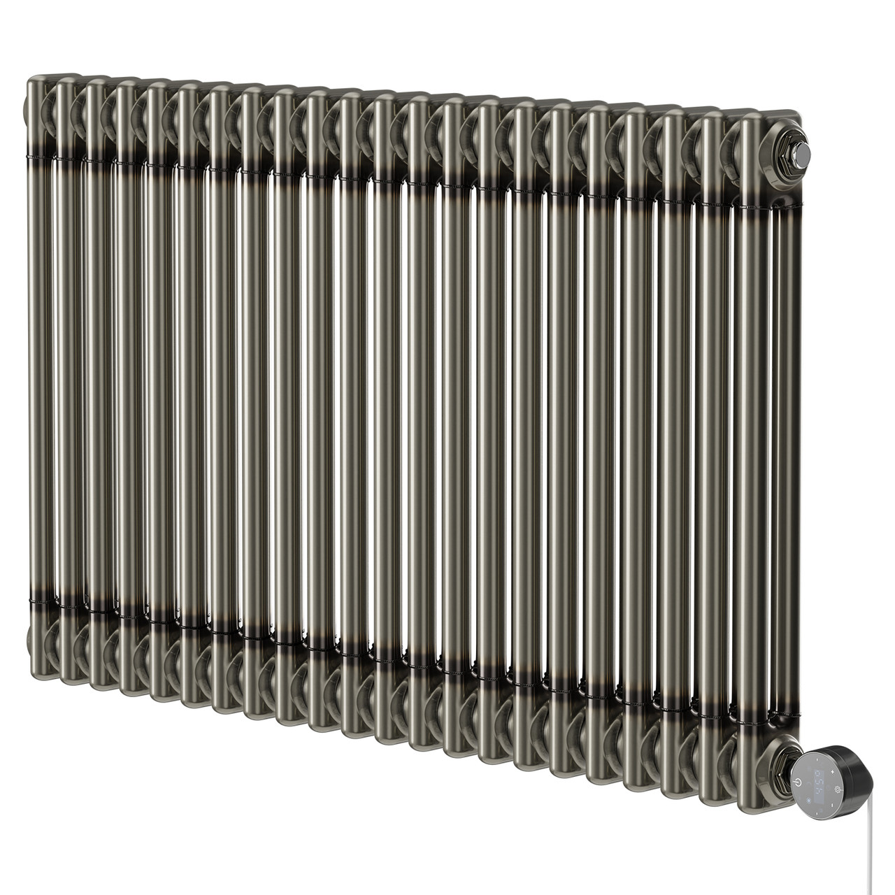 Colosseum Horizontal Wifi Thermostatic Electric Double Column Radiator