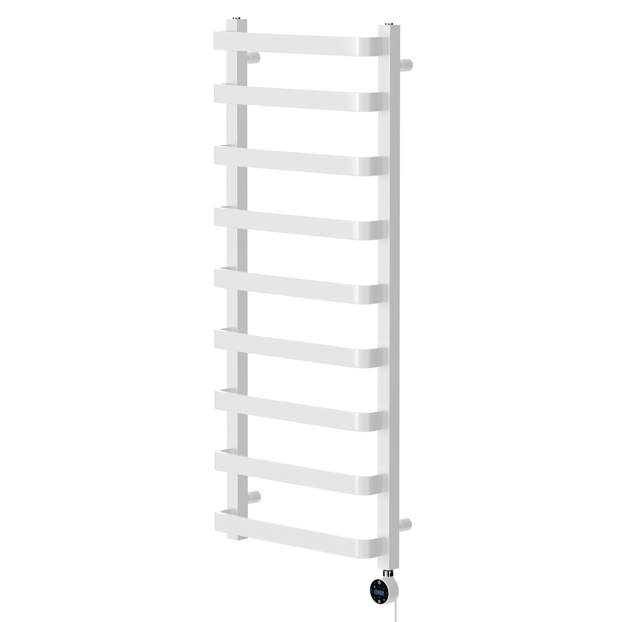 Milton Curved Wifi Thermostatic Electric Heated Towel Rail