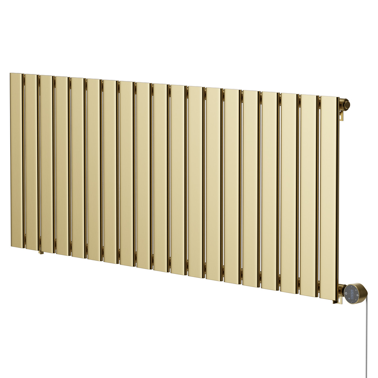 Hudson Heating Hudson Colore Horizontal Wifi Thermostatic Electric Single Panel Radiator