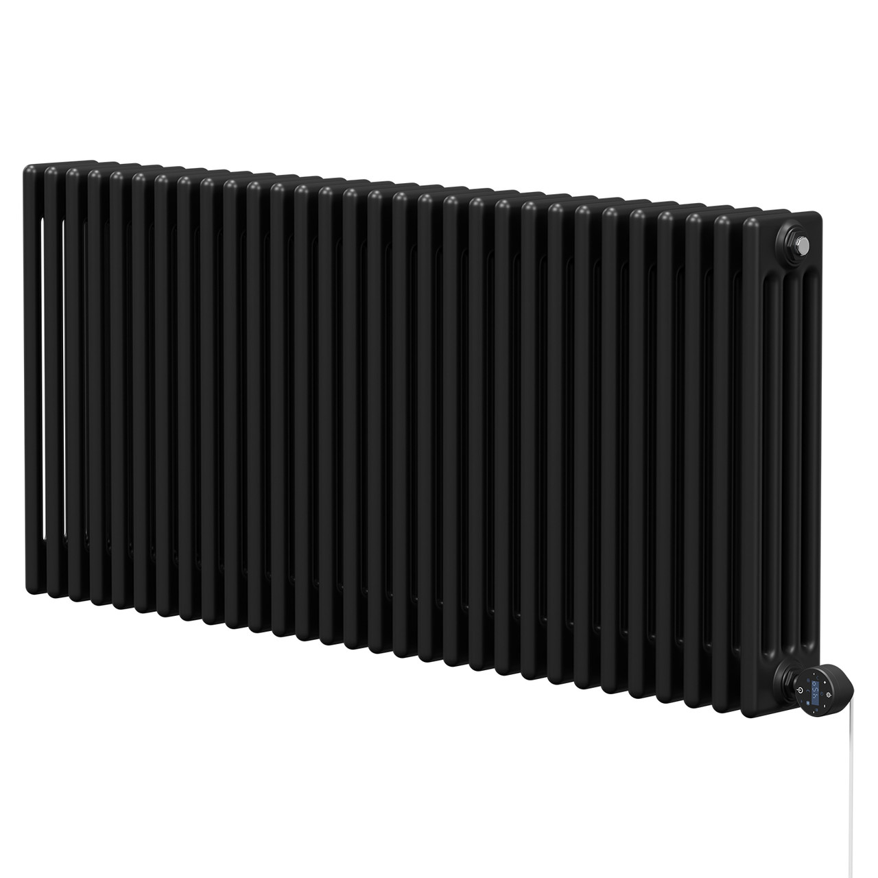 Colosseum Colore Horizontal Wifi Thermostatic Electric Quadruple Column Radiator