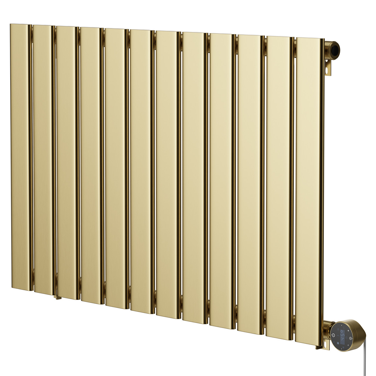 Hudson Heating Hudson Colore Horizontal Wifi Thermostatic Electric Single Panel Radiator
