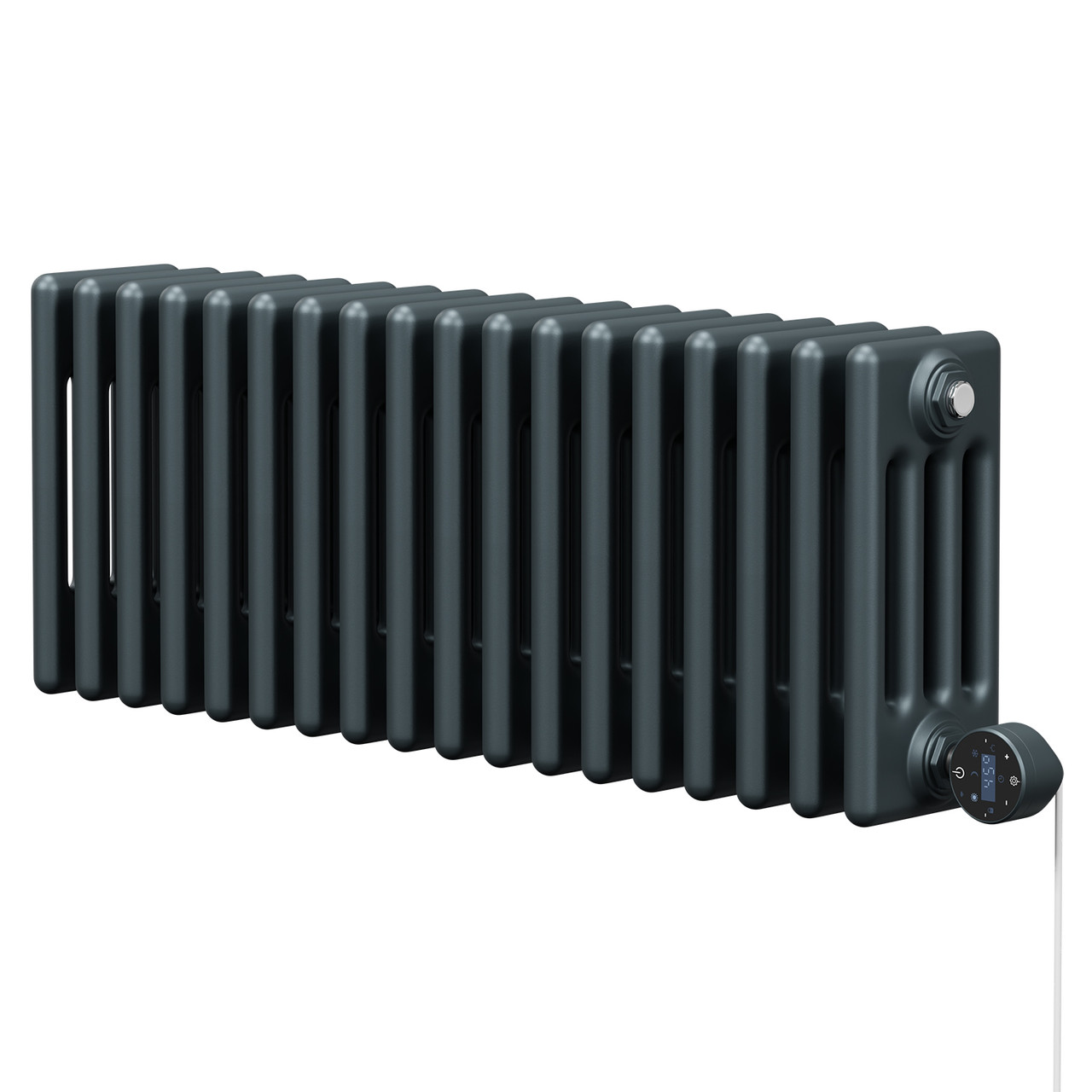 Colosseum Horizontal Wifi Thermostatic Electric Quadruple Column Radiator