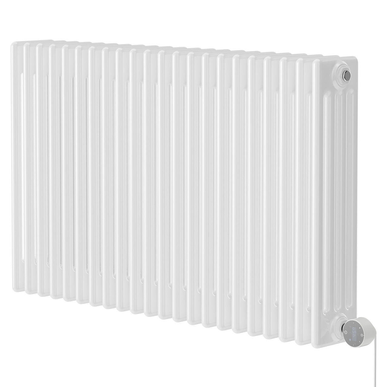 Colosseum Horizontal Wifi Thermostatic Electric Quadruple Column Radiator