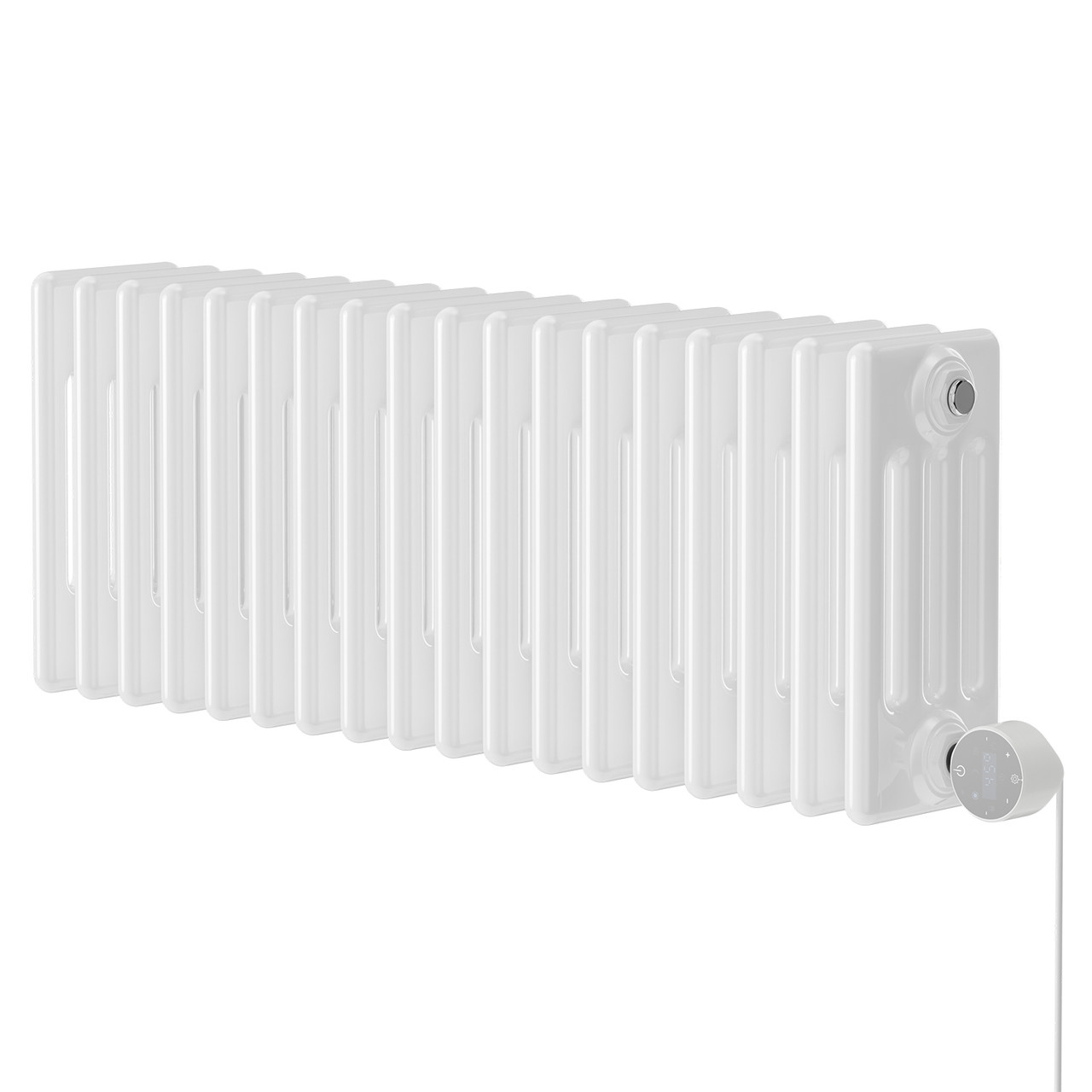Colosseum Horizontal Wifi Thermostatic Electric Quadruple Column Radiator