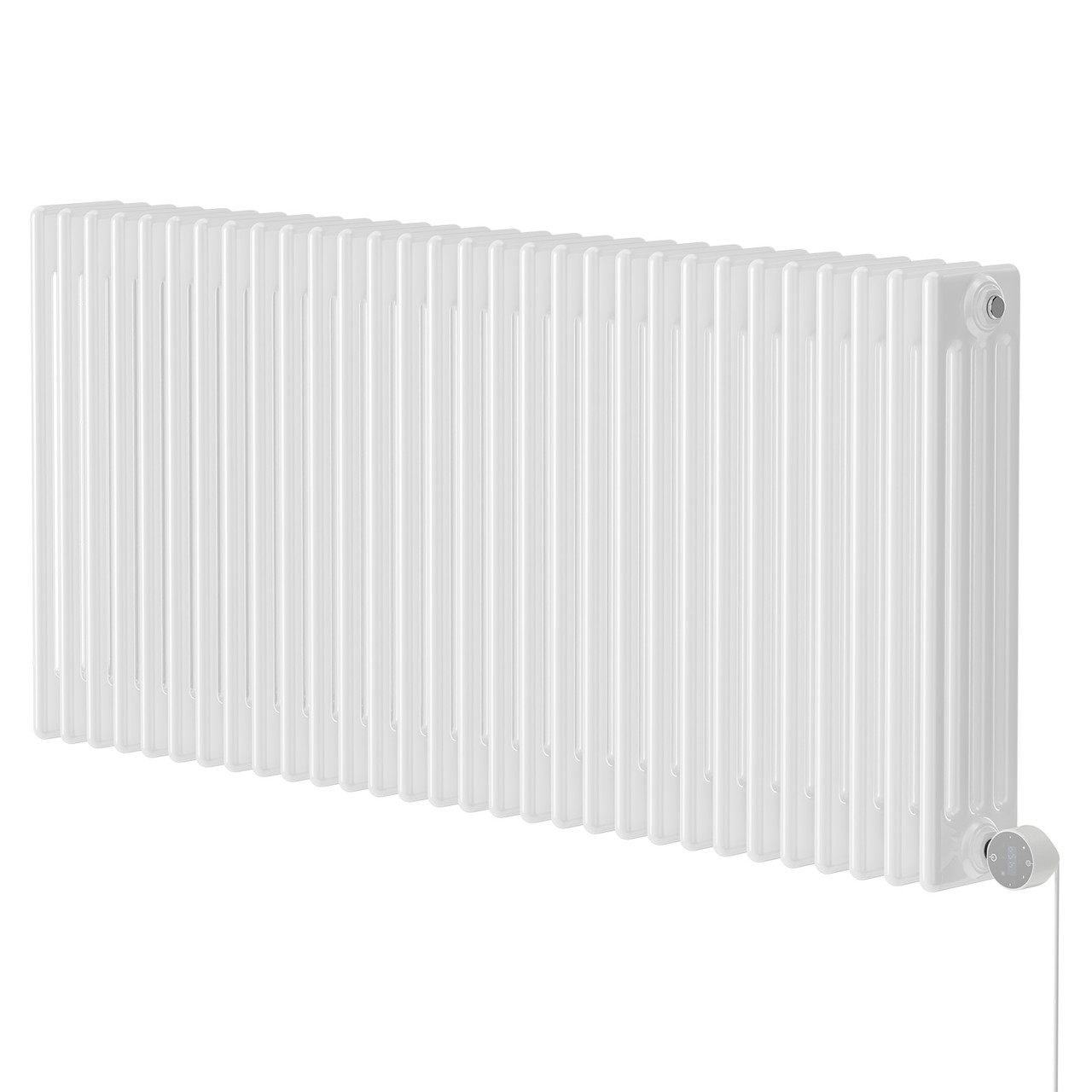 Colosseum Horizontal Wifi Thermostatic Electric Quadruple Column Radiator