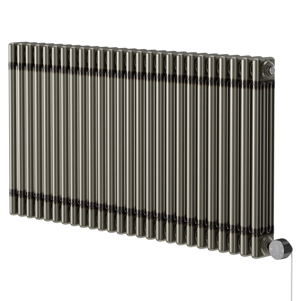 Colosseum Horizontal Wifi Thermostatic Electric Triple Column Radiator
