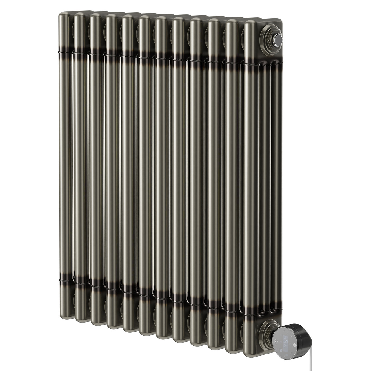 Colosseum Horizontal Wifi Thermostatic Electric Triple Column Radiator
