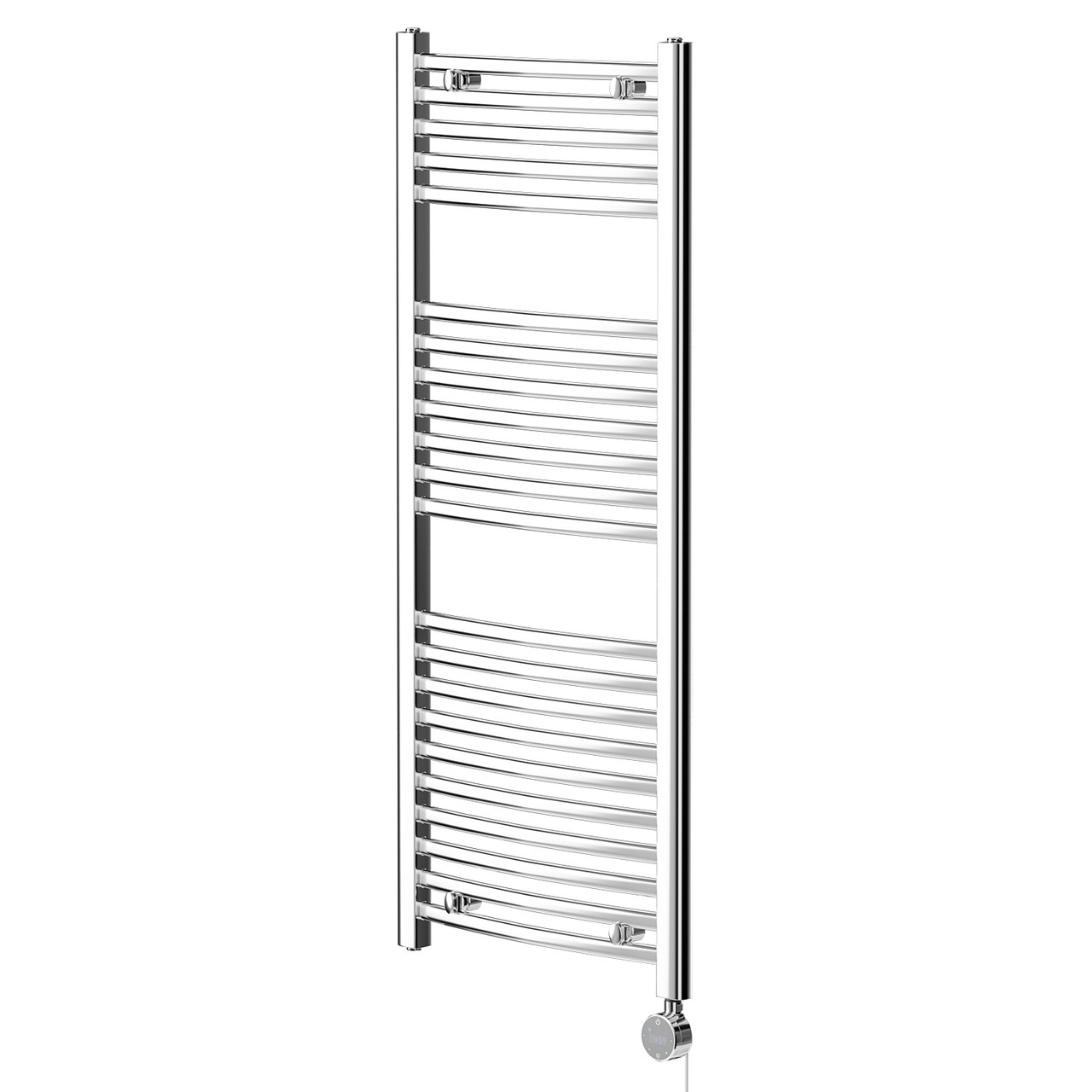 Columbus Curved Wifi Thermostatic Electric Heated Towel Rail