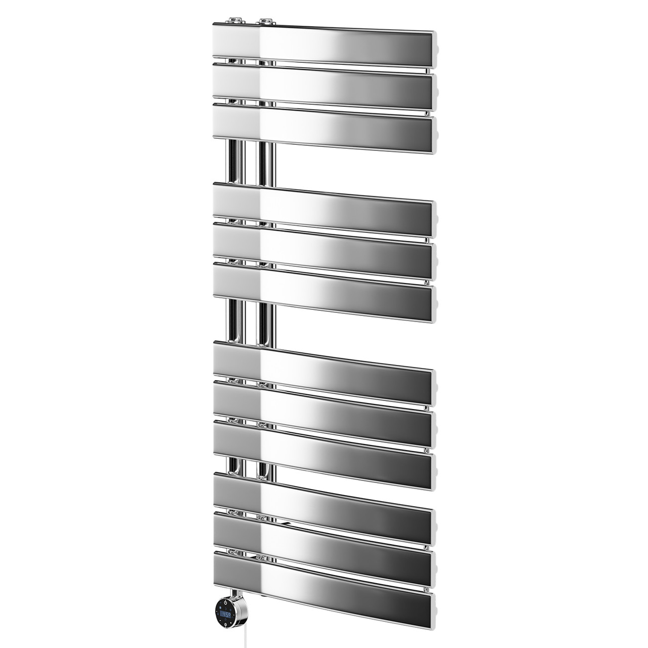 Balboa Curved Wifi Thermostatic Electric Heated Towel Rail