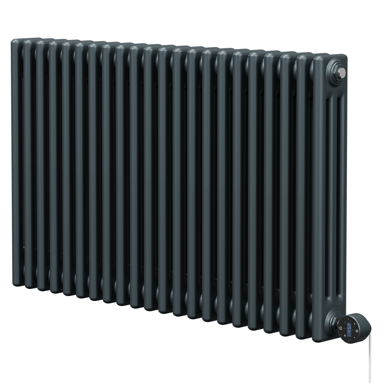 Colosseum Horizontal Wifi Thermostatic Electric Triple Column Radiator