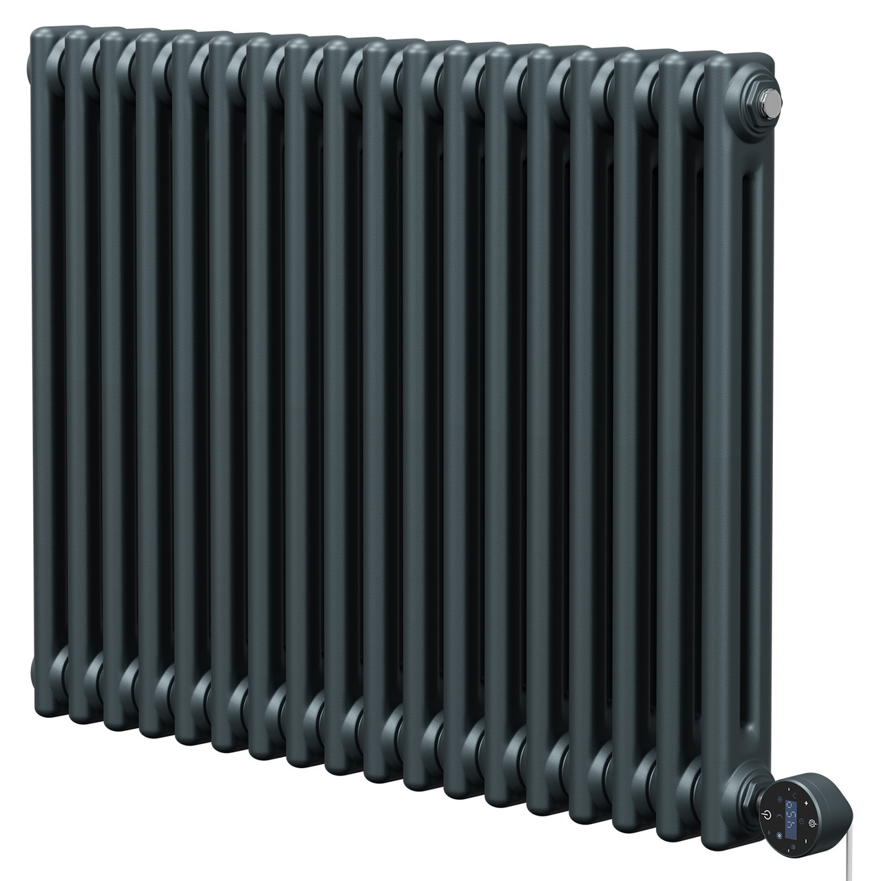Colosseum Horizontal Wifi Thermostatic Electric Double Column Radiator