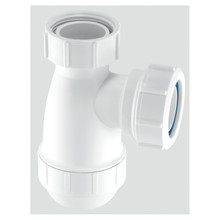 McAlpine 1¼" Shallow Basin Bottle Trap, alternate view 2