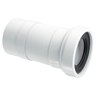 McAlpine 170- Straight Flexible WC Pan Connector, alternate view 3