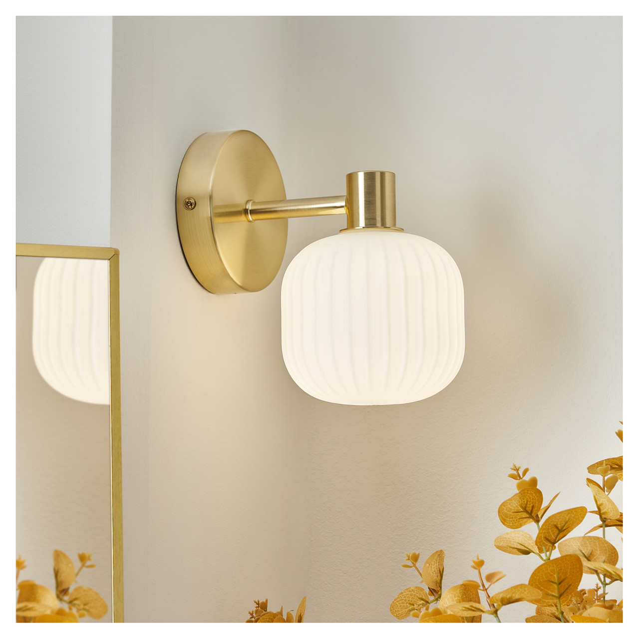 Forum Spa Scala Ribbed Bathroom Wall Light
