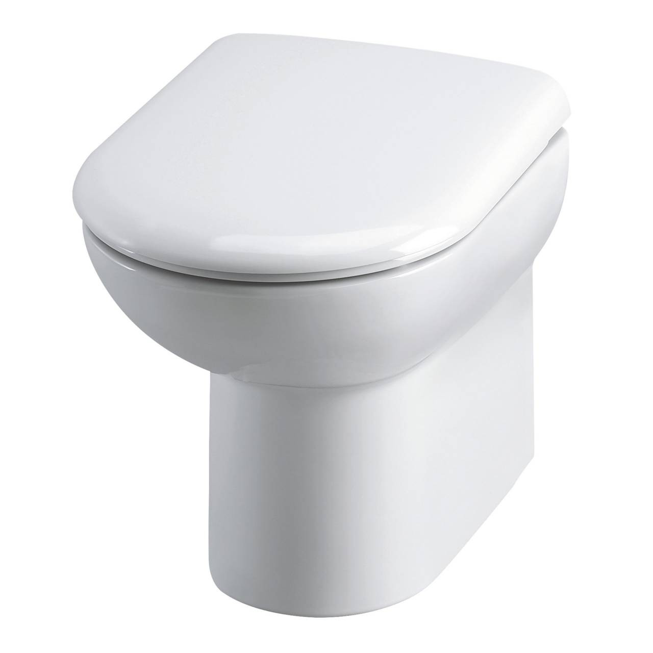 Nuie Lawton Round Back to Wall Toilet Pan