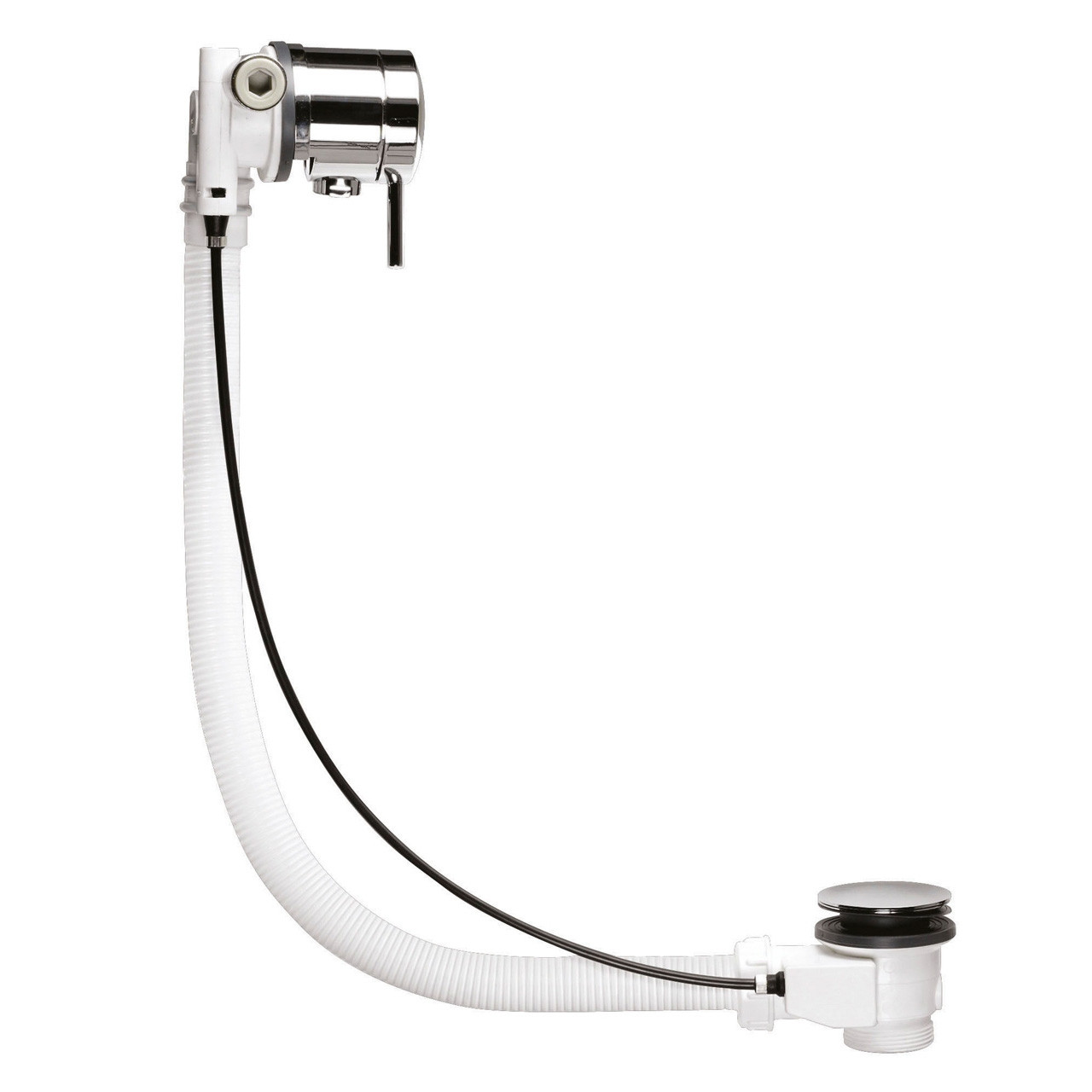 Nuie Freeflow Bath Filler with Pop-up Waste and Overflow