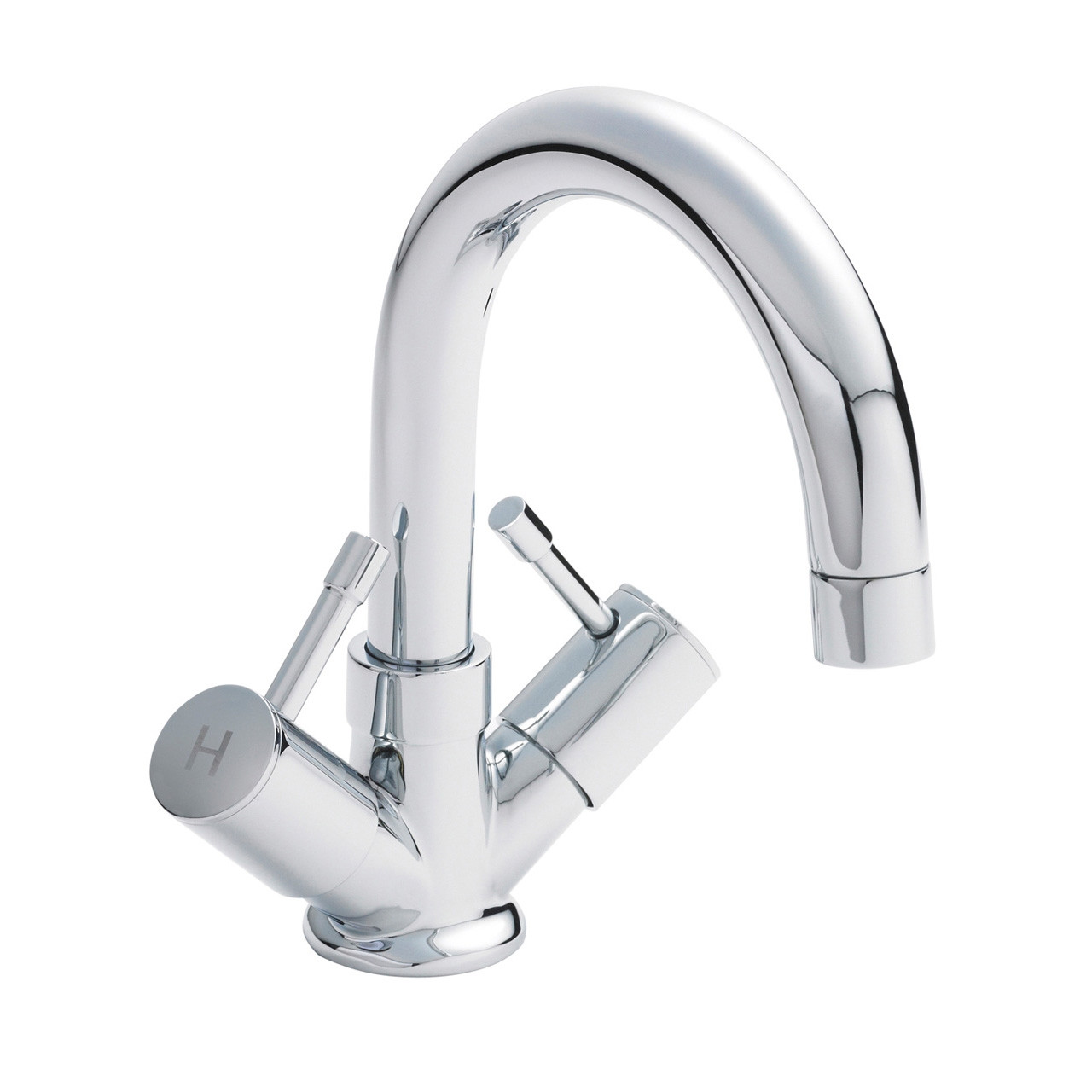 Nuie Series 2 Mono Basin Mixer Tap with Swivel Spout
