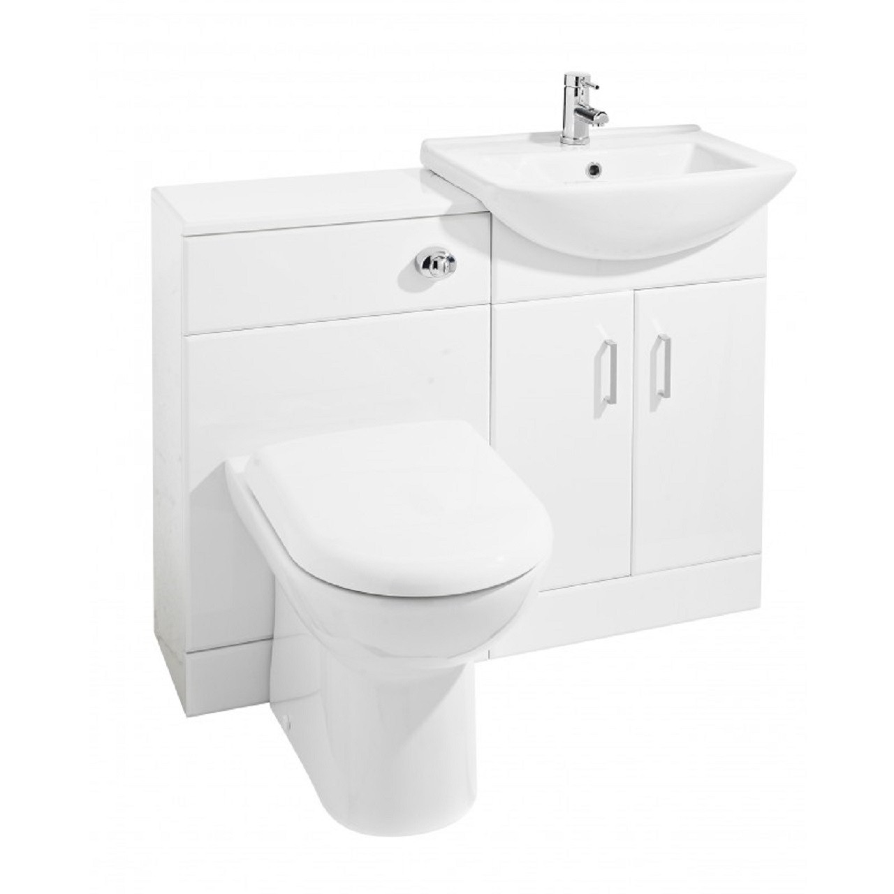 Nuie Saturn Vanity Unit Toilet Suite