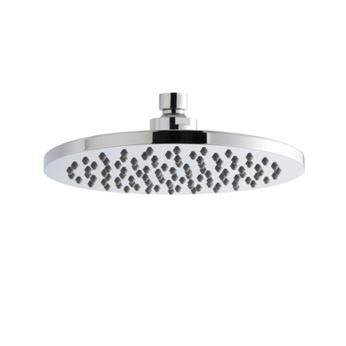 Nuie Chrome Fixed Round Shower Head | | Stainless Steel | 200Mm