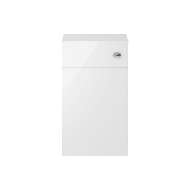 Nuie Gloss White Athena Toilet Unit | | Mdf | 500Mm