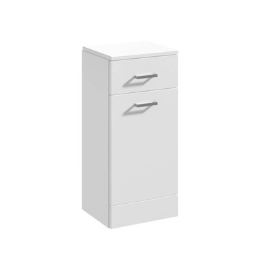 Nuie Gloss White Mayford Laundry Basket | | Mdf | 350Mm X 330Mm Size 5