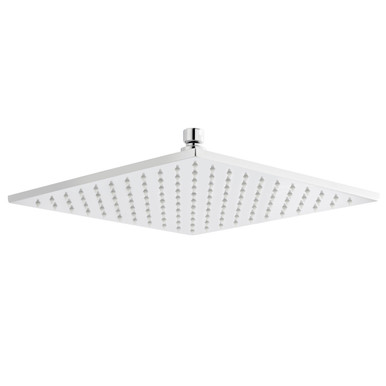 Nuie Chrome Led Square Fixed Shower Head | | Stainless Steel | 300Mm